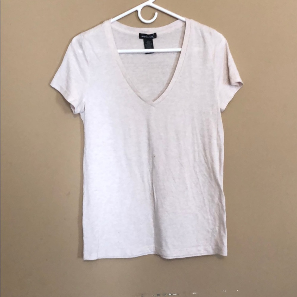Wet Seal V Neck Tee Size XL Pre Owned